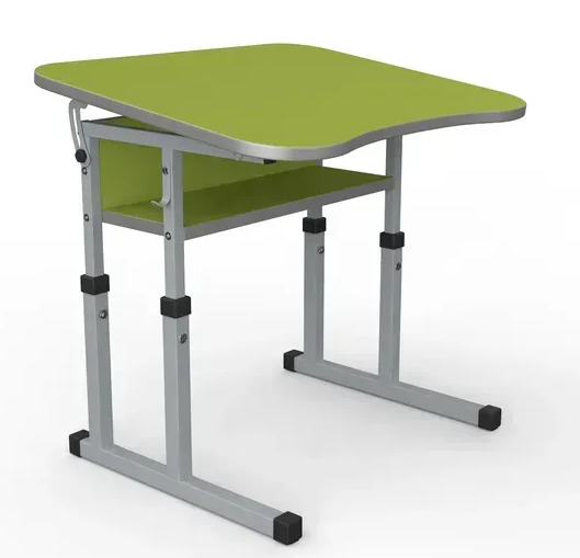 Стіл учнівський №3-6 з регулюванням куту нахилу стільниці 700х585 МФ Вересень